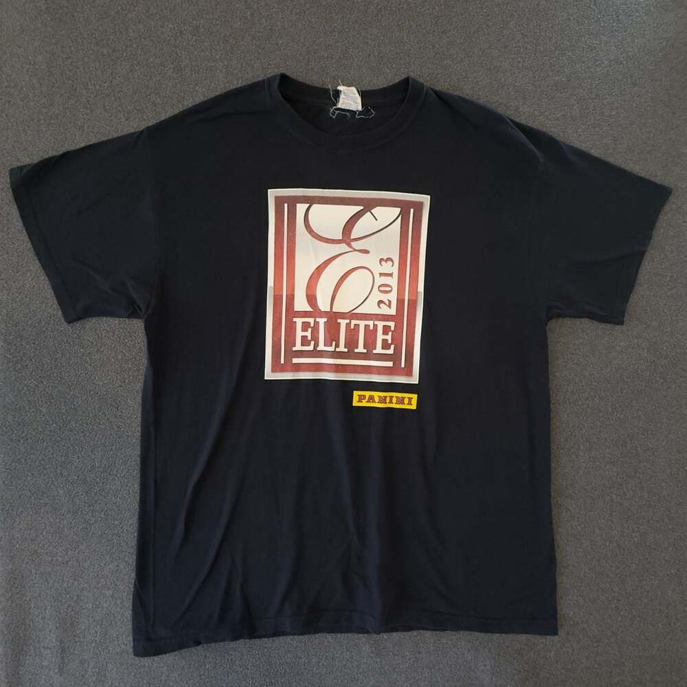 Jerzees HiDens-T Elite 2013 Panini Graphic T-Shirt Black XL